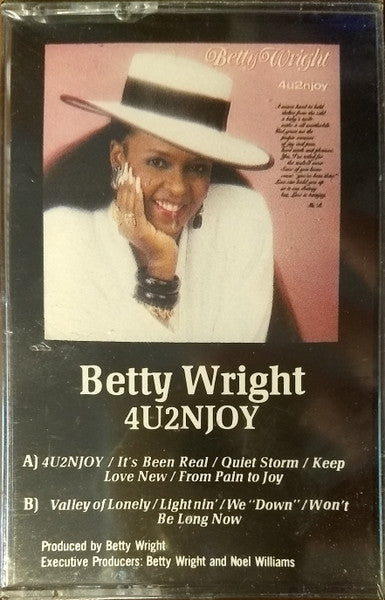 Betty Wright : 4U2NJOY (Cass, Album)