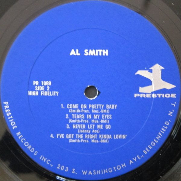 Eddie "Lockjaw" Davis And Shirley Scott With Al Smith (8) : Blues Shout! (LP, Album, RE)