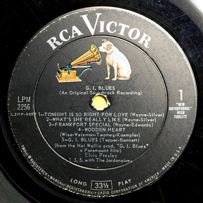 Elvis* : G. I. Blues (LP, Album, Mono, RP, Roc)