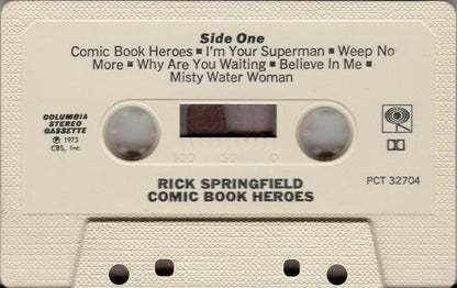 Rick Springfield : Comic Book Heroes (Cass, Album, RE, Dol)