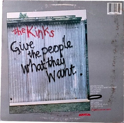 The Kinks : Give The People What They Want (LP, Album, Hau)