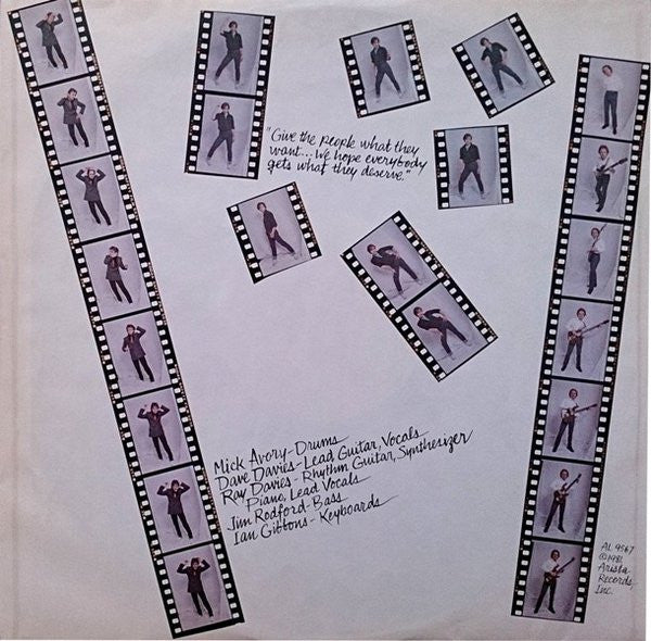 The Kinks : Give The People What They Want (LP, Album, Hau)