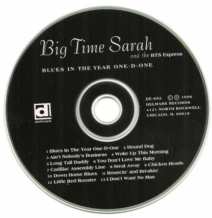Big Time Sarah And The BTS Express : Blues In The Year One-D-One (CD, Album)