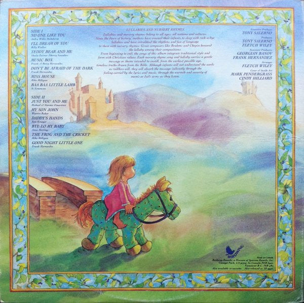 Candle (3) : Lullabies & Nursery Rhymes Volume 1 (LP, Album, Gat)