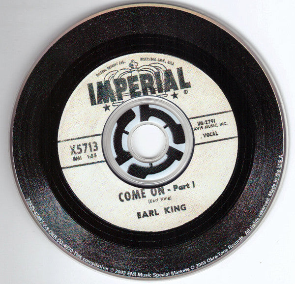 Earl King : Come On: The Complete Imperial Recordings (CD, Comp)