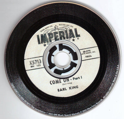 Earl King : Come On: The Complete Imperial Recordings (CD, Comp)