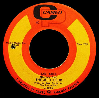 The July Four : Frightened Little Girl / Mr. Miff (7", Single)