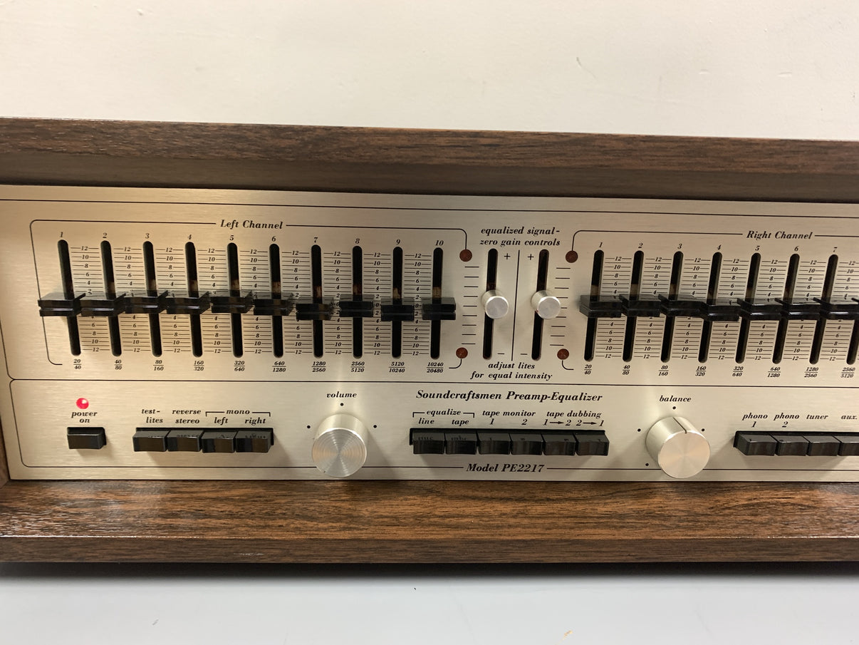 Soundcraftsmen PreampEqualizer Model PE2217 The Turntable Store