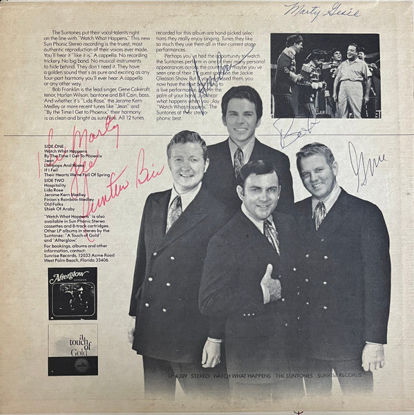 The Suntones : Watch What Happens (LP)