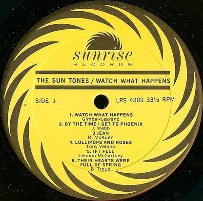 The Suntones : Watch What Happens (LP)