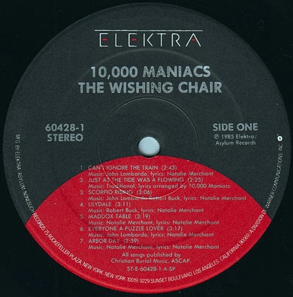 10,000 Maniacs : The Wishing Chair (LP, Album, Spe)
