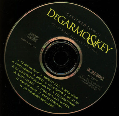 DeGarmo & Key : Destined To Win The Classic Rock Collection (CD, Comp, Club)
