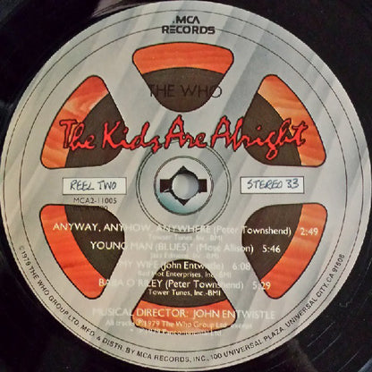 The Who : The Kids Are Alright (2xLP, Album, Mon)