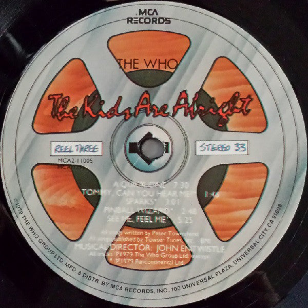 The Who : The Kids Are Alright (2xLP, Album, Mon)
