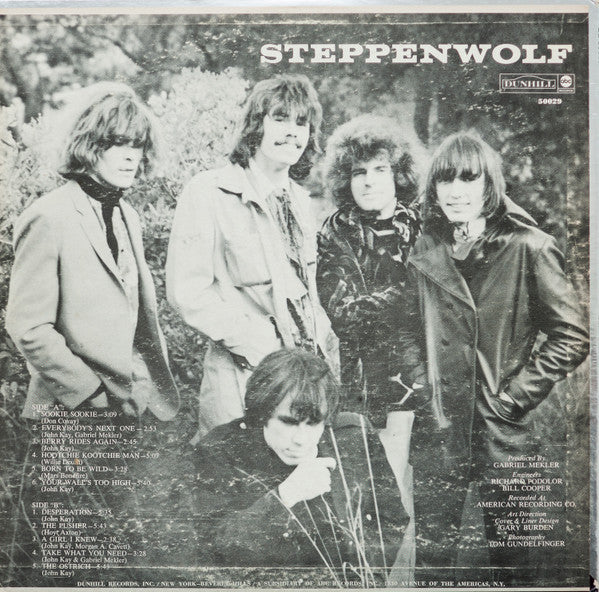 Steppenwolf : Steppenwolf (LP, Album, RP)