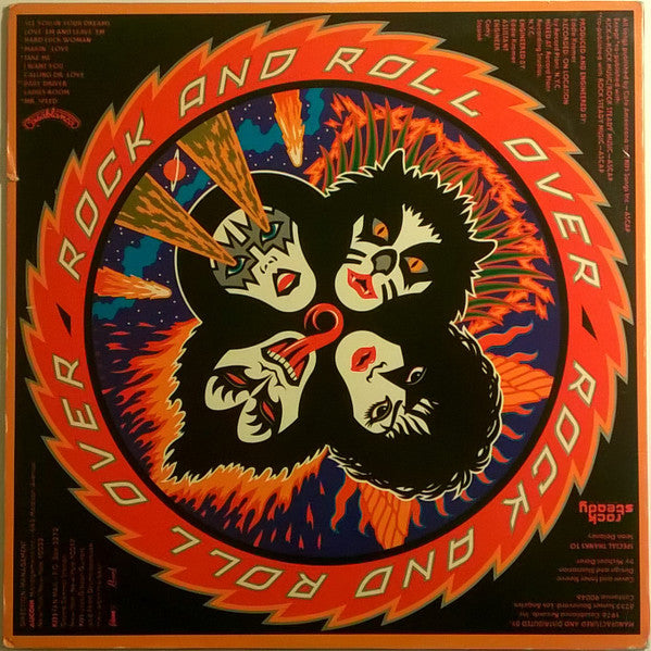 Kiss : Rock And Roll Over (LP, Album, CTH)