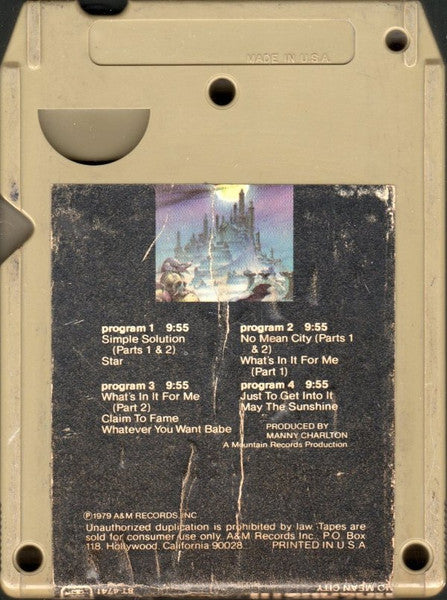 Nazareth (2) : No Mean City (8-Trk, Album)