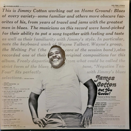 James Cotton : Cut You Loose! (LP, Album, RE)