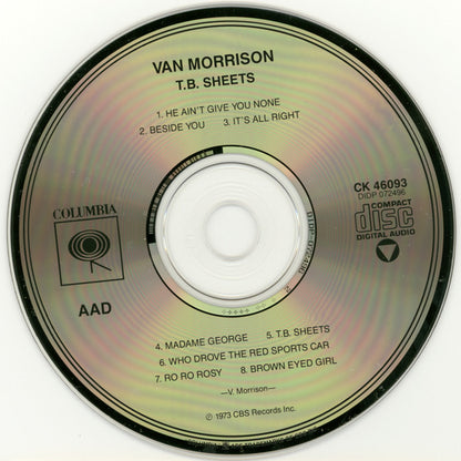 Van Morrison : T.B. Sheets (CD, RE, RP)