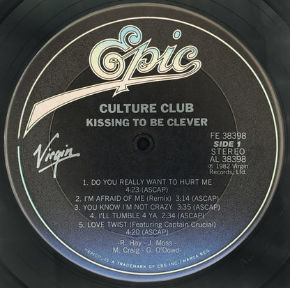 Culture Club : Kissing To Be Clever (LP, Album, RE, Pit)