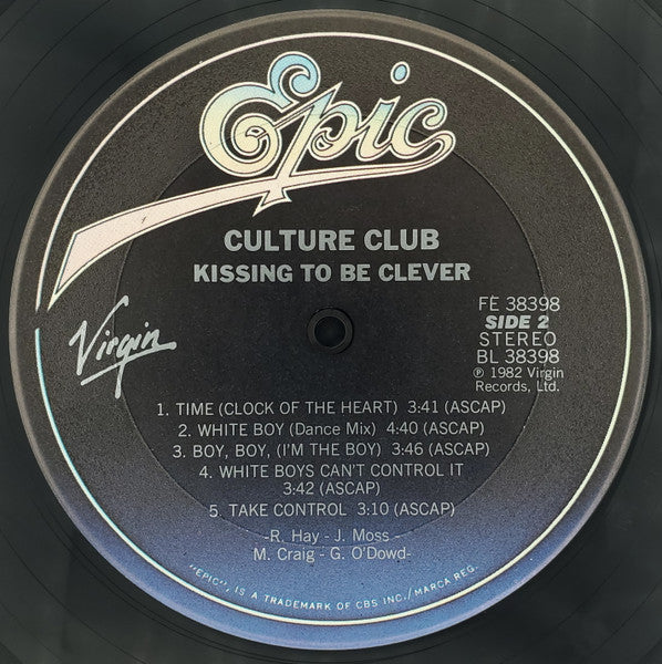 Buy Culture Club : Kissing To Be Clever (LP, Album, RE, Pit