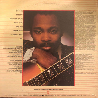 George Benson : Breezin' (LP, Album, Club, RE)