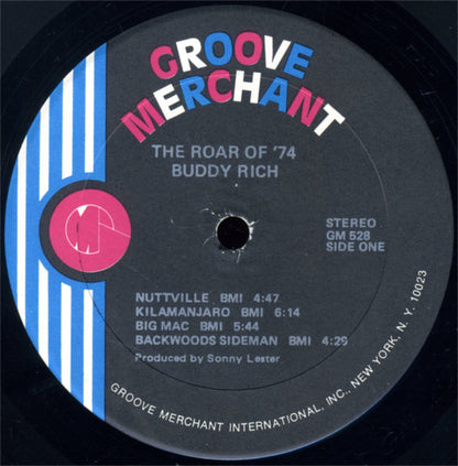 Buddy Rich : The Roar Of '74 (LP, Album, Son)