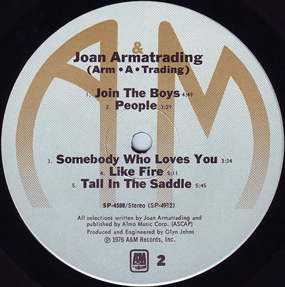 Joan Armatrading : Joan Armatrading (LP, Album, Ter)