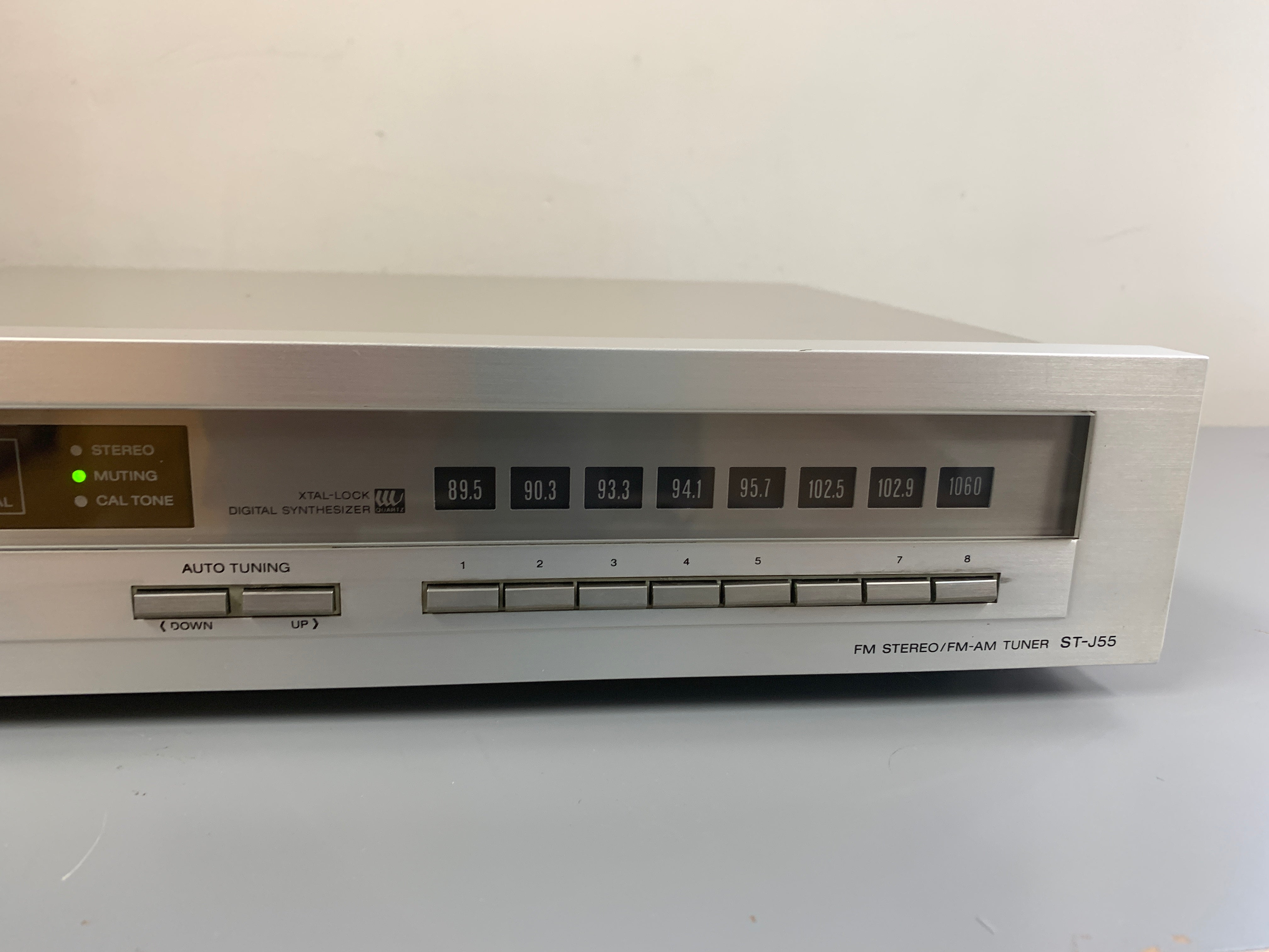 Sony ST-J55 Stereo Tuner – The Turntable Store