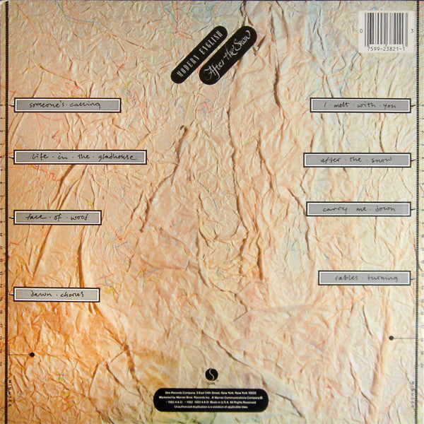 Modern English : After The Snow (LP, Album, Jac)