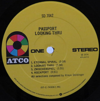 Passport (2) : Looking Thru (LP, Album, RE, PR)