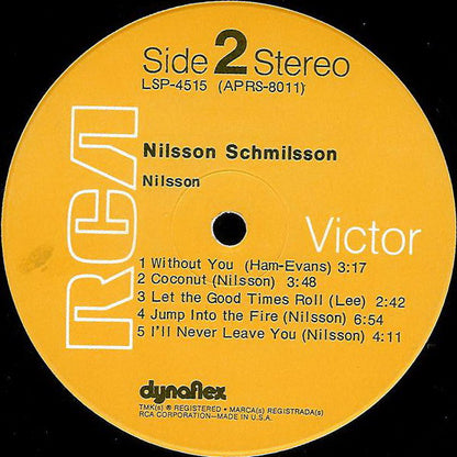 Nilsson* : Nilsson Schmilsson (LP, Album, RE, Ind)