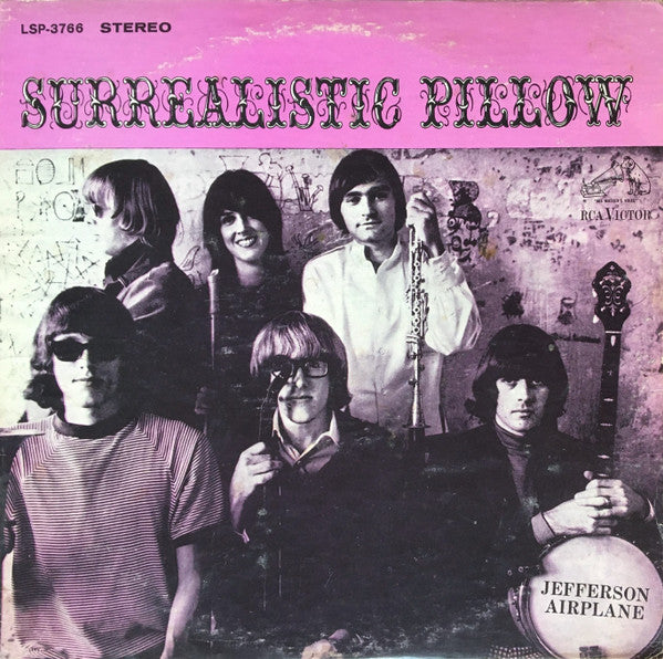 Jefferson Airplane : Surrealistic Pillow (LP, Album, RE, Hol)