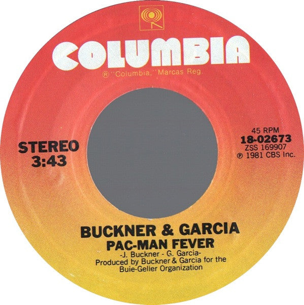 Buckner & Garcia : Pac-Man Fever (7", Single, Styrene, Pit)