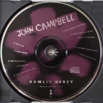 John Campbell : Howlin' Mercy (CD, Album)
