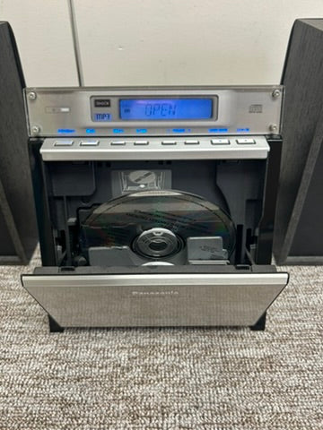 Panasonic SA-EN17 CD, MP3, Radio,  RW Playback Player w/ Optimus Speakers *REMOTE*