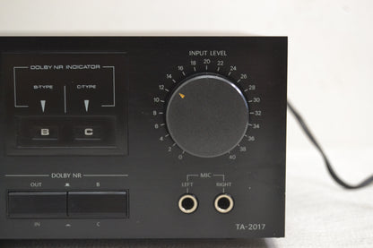Onkyo TA-2017 Single Cassette Deck * Fully Serviced * New Belts
