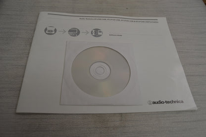 Audio Technica AT-LP120-USB Direct Drive Turntable * Manual * AT3900 Cartridge * Fully Serviced