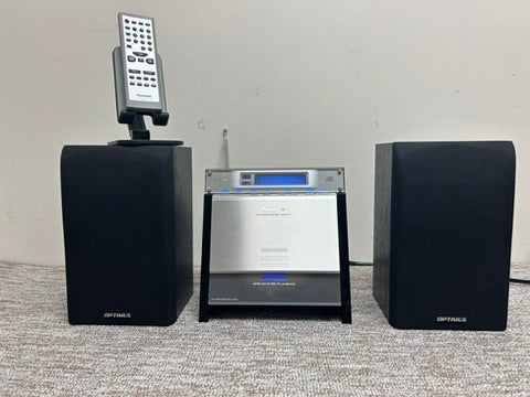 Panasonic SA-EN17 CD, MP3, Radio,  RW Playback Player w/ Optimus Speakers *REMOTE*
