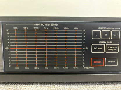 Technics SH-8036 Graphic Equalizer with Spectrum Analyzer * Fully Serviced