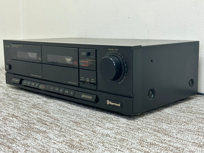 Sherwood DD-1030 Double Cassette Deck * Fully Serviced * new Belts