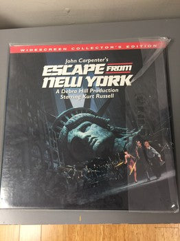 Escape from New York: Collector's Edition (1981) Laserdisc (NM cond)