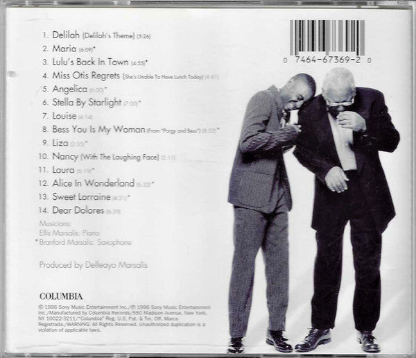 Ellis* & Branford Marsalis : Loved Ones (CD, Album)