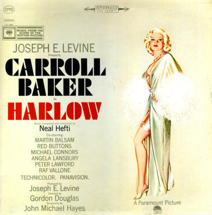 Neal Hefti : Harlow (Music From The Score Of The Motion Picture) (LP, Album, Pit)