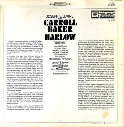 Neal Hefti : Harlow (Music From The Score Of The Motion Picture) (LP, Album, Pit)