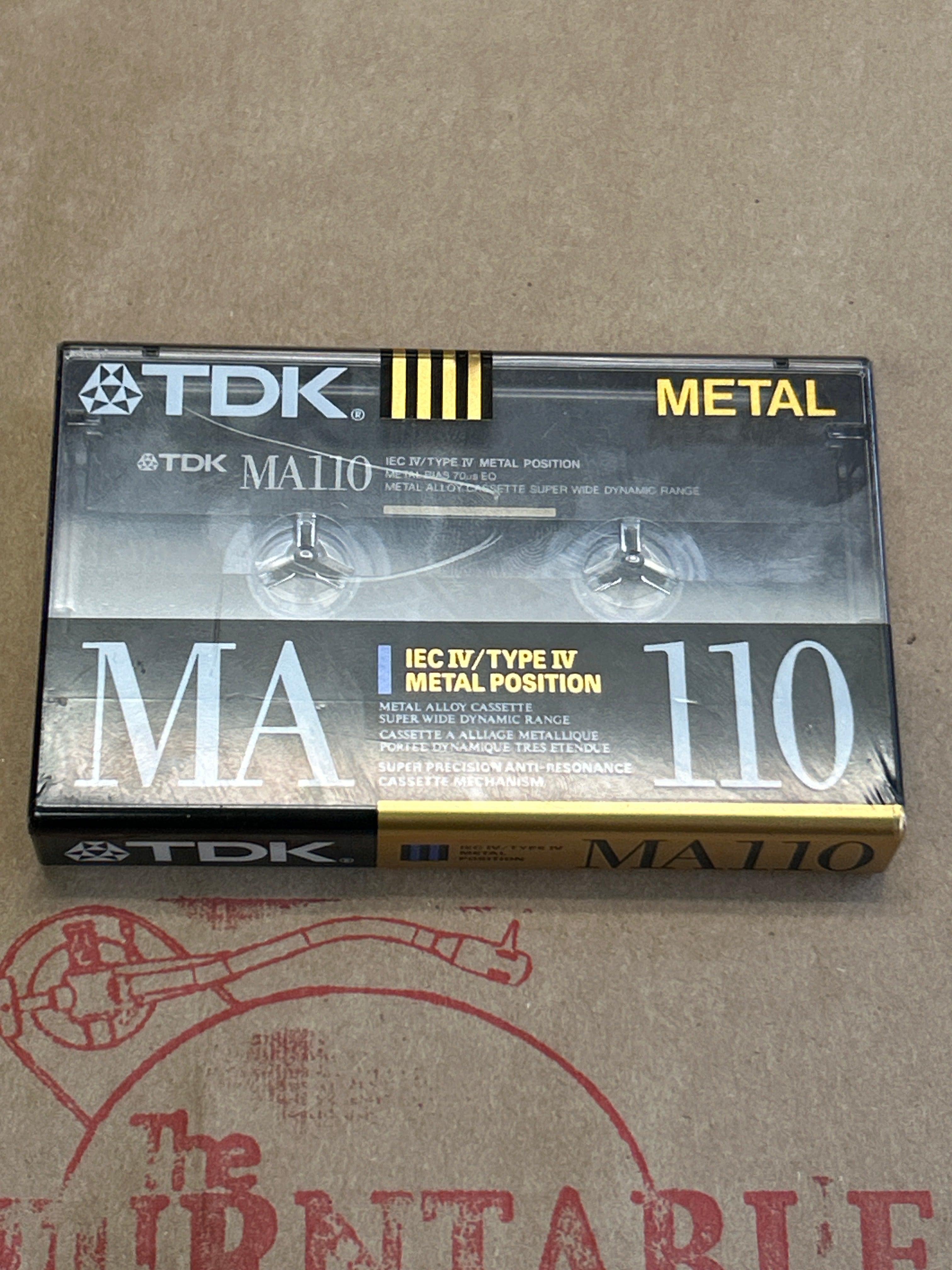 1990-91 TDK MA110  Metal Blank Cassette 110min SEALED NOS