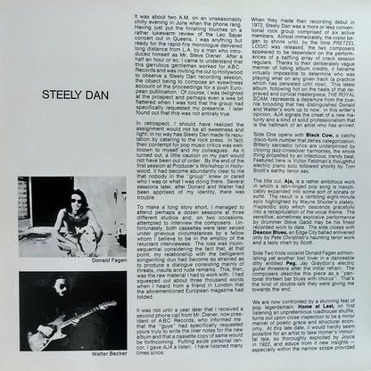 Steely Dan : Aja (LP, Album, Pit)