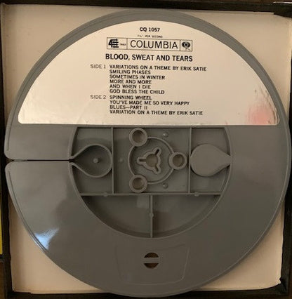 Blood, Sweat And Tears : Blood, Sweat And Tears (Reel, 4tr Stereo, 7" Reel, Album)