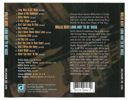 Willie Kent : Long Way To Ol' Miss (CD, Album)