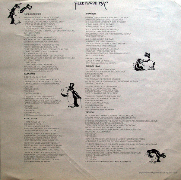 Fleetwood Mac : Fleetwood Mac (LP, Album, RP, Jac)